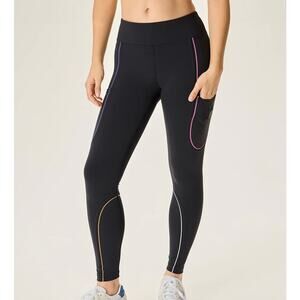 OUTDOOR VOICES FrostKnit 7/8 Leggings Black XXXL 3X